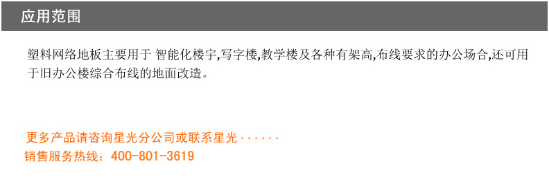 塑料网络地板应用范围 塑料网络地板应用范围